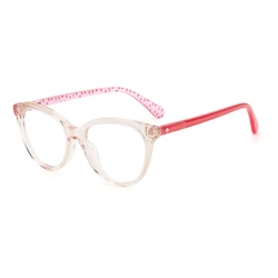 Kate Spade Kids Acetate Cat Eye Frame Glasses Pink - PARIS-35JE815