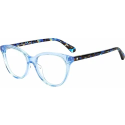 Kate Spade Paris Women's Acetate Cat Eye Glasses Frame Blue (PARIS-ZI9E815)