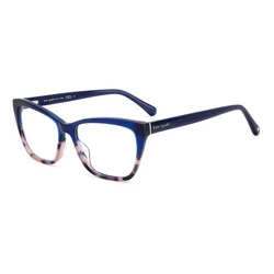 Kate Spade Women's Acetate Cat Eye Eyeglass Frame CELESTINE BR0 Blue (53/16/140)