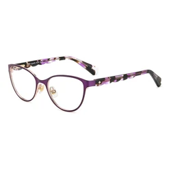 Kate Spade Kids Metal Cat Eye Frame Glasses Purple - TILLIE-B3VE616