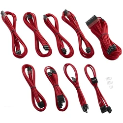 CableMod C-Series PRO ModMesh Κιτ Καλωδίων για Corsair AXi/HXi/RM (Yellow Label) - Κόκκινο