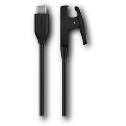Garmin Καλώδιο Φόρτισης USB-C με Κλιπ για Vivomove HR - Μαύρο