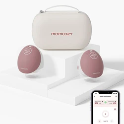 Momcozy Ηλεκτρικό Διπλό Θήλαστρο Κόκκινο 150ml BP225-NR71BA-A