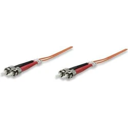 INTELLINET LWL ST/ST Patch Cable 2m Multimode OM2 Orange