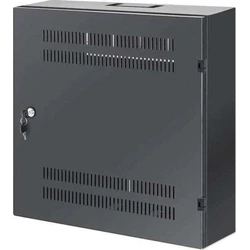 INTELLINET Επιτοίχιο Rack 4U 540x550mm Μαύρο