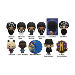 Monogram International Wednesday Φιγούρα Μπρελόκ 3D Foam Bag Clips Blind Bag Series 3