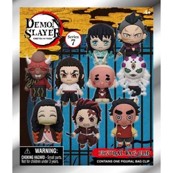 Monogram International Demon Slayer Series 7 Blind Bag Random 3D Foam Bag Clips Figures