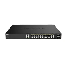 D-Link DXS-1250-28YP/E Διαχειριζόμενο Switch 28 θυρών 10G Multi‑Gigabit PoE