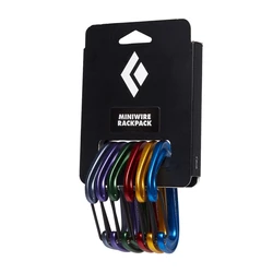 Black Diamond MiniWire Rackpack 381129 - Σετ 6 Καραμπίνερ