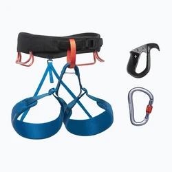 Black Diamond Momentum Harness - Men's Climbing Set (Pilot Package) Size L