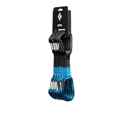 Black Diamond Hotwire Quickpack Quickdraws 12 cm 6-Pack - Desert Sky