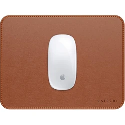 Satechi Premium Vegan-Δερμάτινο Mouse Pad – Καφέ (ST-LMPN)