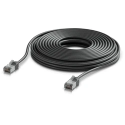Ubiquiti UniFi Premium Patch Cable Outdoor 12m Μαύρο F/UTP Cat6a (UACC-Cable-Patch-Outdoor-C6A-12M-BK)