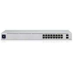 Ubiquiti USW-16-PoE Managed L2 PoE+ Switch με 16 Θύρες Gigabit Ethernet και 2 SFP Θύρες