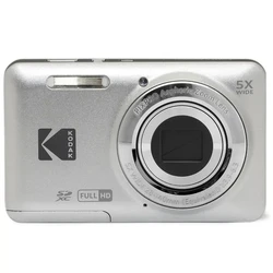 Kodak Pixpro FZ55 Compact Φωτογραφική Μηχανή 16MP Οπτικού Ζουμ 5x Ασημί