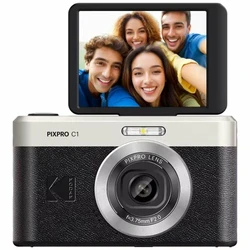 Kodak Pixpro C1 Compact Φωτογραφική Μηχανή 13MP Οπτικού Ζουμ 4x Μαύρη