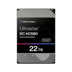 Western Digital Ultrastar DC HC580 22TB Σκληρός Δίσκος HDD 3.5" SATA III 7200rpm 512MB Cache (0F62784)