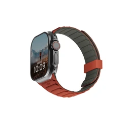 UAG Λουράκι Σιλικόνης Γκρι για Apple Watch 42/44/45mm & Ultra 49mm