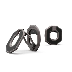 UAG Universal Monarch Mag2 Premium Διπλό Μαγνητικό Μεταλλικό Δακτυλίδι Βάση 360° - Γραφίτης