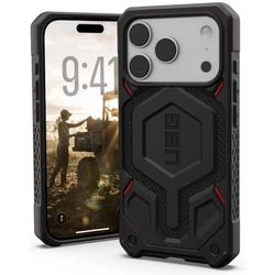 UAG Monarch Pro Aramid Fiber 2mm Back Cover Black (iPhone 17 Pro)