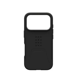 UAG Civilian MagSafe Θήκη Πλάτης Σιλικόνης/Πλαστικό Μαύρο (iPhone 17 Pro)