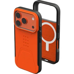 UAG Civilian MagSafe Back Cover Plastic/Silicone with Lanyard Orange (iPhone 17 Pro)