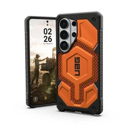 UAG Monarch Pro Θήκη Πλάτης Αραμιδικής Ίνας / Σιλικόνης Burnt Orange για Galaxy S26 Ultra
