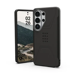 UAG Civilian Θήκη Πλάτης Σιλικόνης / Πλαστικό Μαύρο για Galaxy S26 Ultra