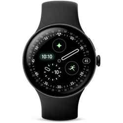 Google Pixel Watch 4 Aluminium 41mm (Matte Black Aluminium / Obsidian Active Band) με Παλμογράφο