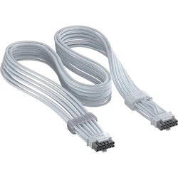 Corsair ThermalProtect PCIe 5.1 600W 12V-2x6 GPU Power Cable White