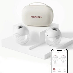 Momcozy M5 Έξυπνο Θήλαστρο Διπλό Hands‑free Γκρι