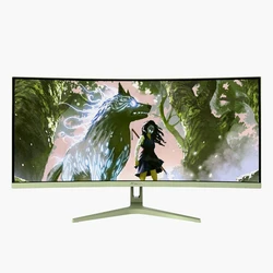 AROZZI Nova 34" καμπύλη VA 165Hz waldgrün - Gaming Monitor