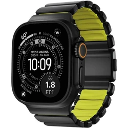 Nomad Stratos Λουράκι Ανοξείδωτο Ατσάλι Black Titanium / Volt (Apple Watch 44/45/46mm, Ultra 49mm)
