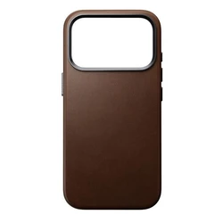 Nomad Back Cover Leather Brown (iPhone 17 Pro)