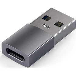 Satechi USB Type-A σε USB Type-C Αντάπτορας - Space Gray (ST-TAUCM)