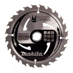 Makita M-Force Δίσκος Κοπής Ξύλου 165mm B-32007