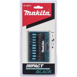 Makita Σετ 10 Μύτες Κατσαβιδιού Impact E-12011 — 1/4" λάβη, 50 χιλιοστά