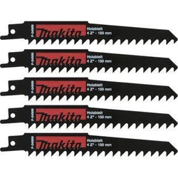 Λάμες σέγας Makita P-04999 για ξύλο 150 mm, 5 τεμ.
