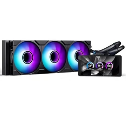 Phanteks Glacier One 360M25 LCD Μαύρο – AiO υδρόψυξη CPU