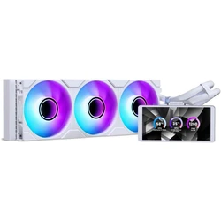 Phanteks Glacier One 360M25 LCD AIO Υδρόψυξη CPU, 6-ίντσας οθόνη - 360mm, Λευκό
