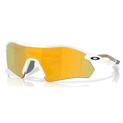 Oakley Radar Unisex Sunglasses White Plastic Frame with Yellow Polarized Lens