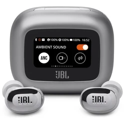 JBL Live Buds 3 Ασύρματα Ακουστικά TWS με Bluetooth, Ασημί