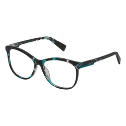 Sting Women's Acetate Butterfly Frame Glasses Brown Tortoise VST183 55/15/140