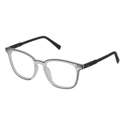 Sting VST088 6Q9M men's eyeglass frame 51/19/140 transparent square acetate