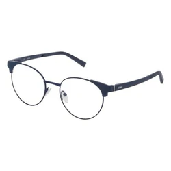 Unisex Σκελετός Γυαλιών Sting VST233 52/18/140 - Στρογγυλό Μεταλλικό Μπλε