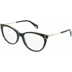 Γυναικείος σκελετός γυαλιών ηλίου Police Tournee 1 VPLA89 0700 Cat Eye Μαύρο με Συνδυασμένο Acetate-Μέταλλο