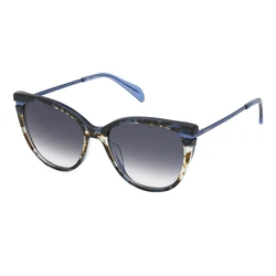 TOUS Women's Sunglasses STOA94-550U62 — Blue Acetate Frame