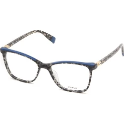 Furla Women's Plastic (Acetate) Butterfly Eyewear Frame Brown Tortoiseshell VFU498V 09SX