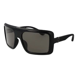 Police Men's Sunglasses SPLF62M 07V4 Black Acetate Frame with Black Lens 61/19/130