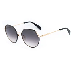 TOUS Women's Sunglasses Grey Metal Frame Grey Lens STO454-550301